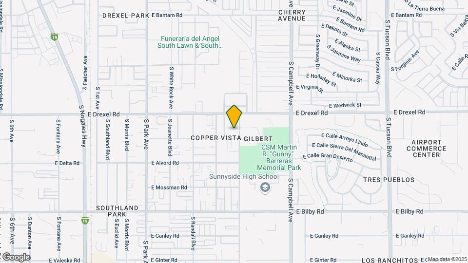 5770 S Del Moral Blvd Map and Location Details