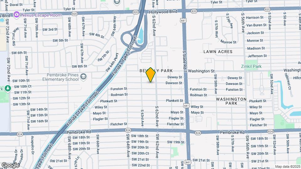 6220 Dawson St Map and Location Details
