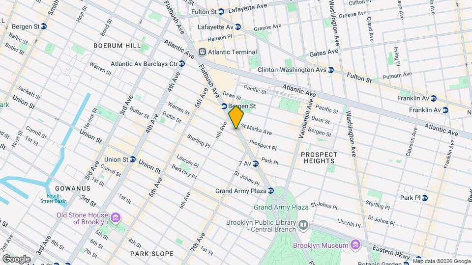 266-268 Flatbush Ave Map and Location Details