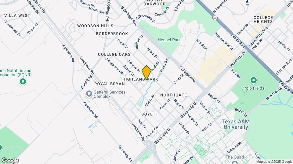 500 Foch St Mapa y Detalles de la Ubicación