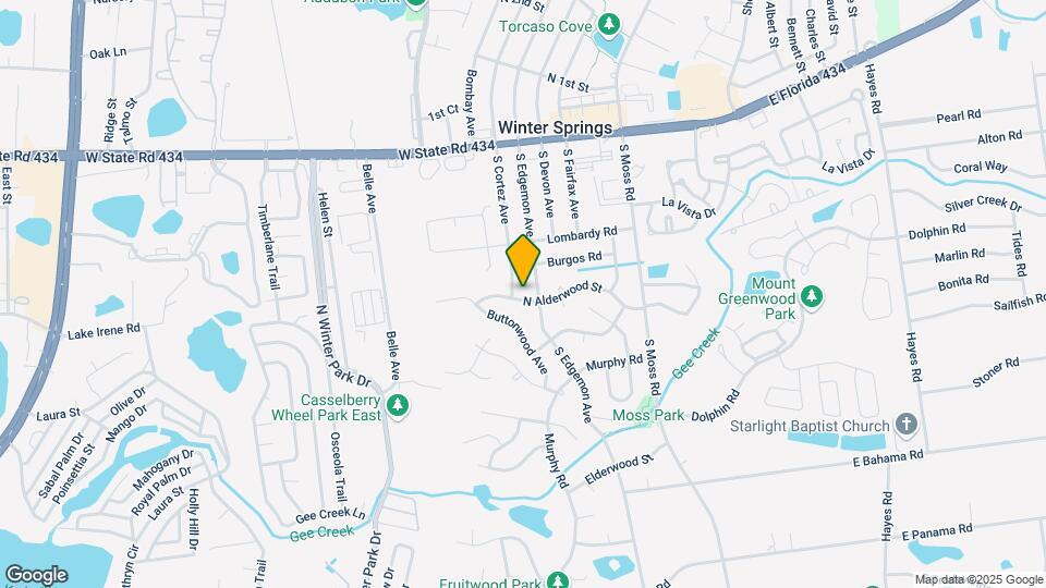 204 N Alderwood St Map and Location Details