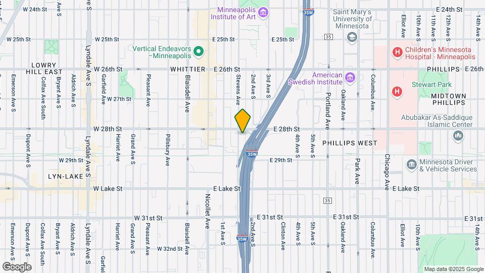2809 Stevens Ave S Mapa y Detalles de la Ubicación