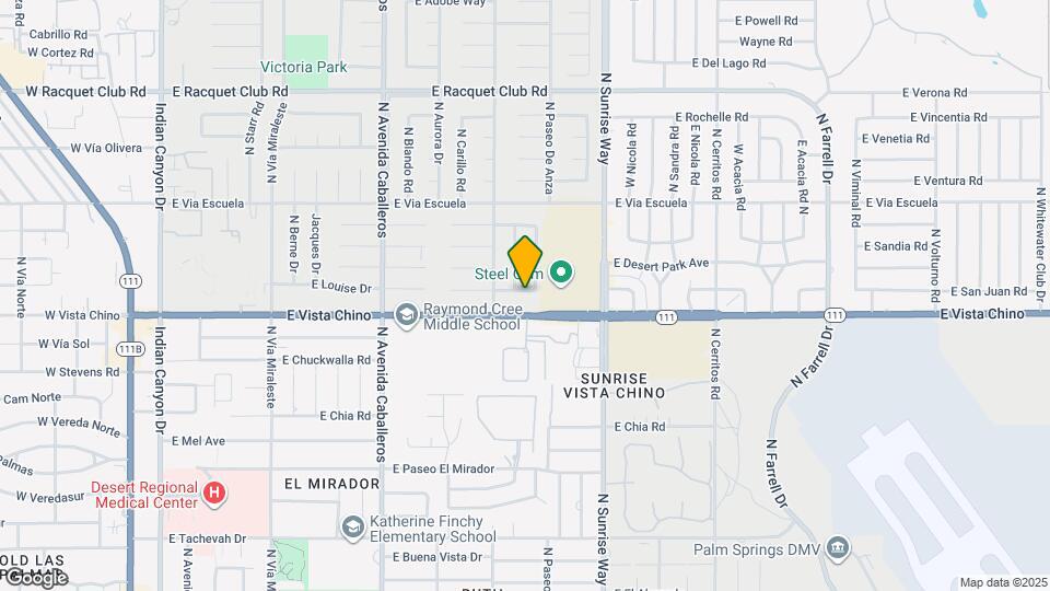 1433 E Caleta Way Map and Location Details