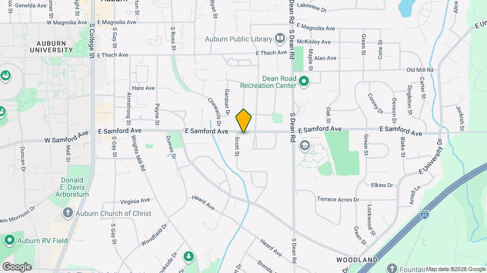 642 E Samford Ave Map and Location Details