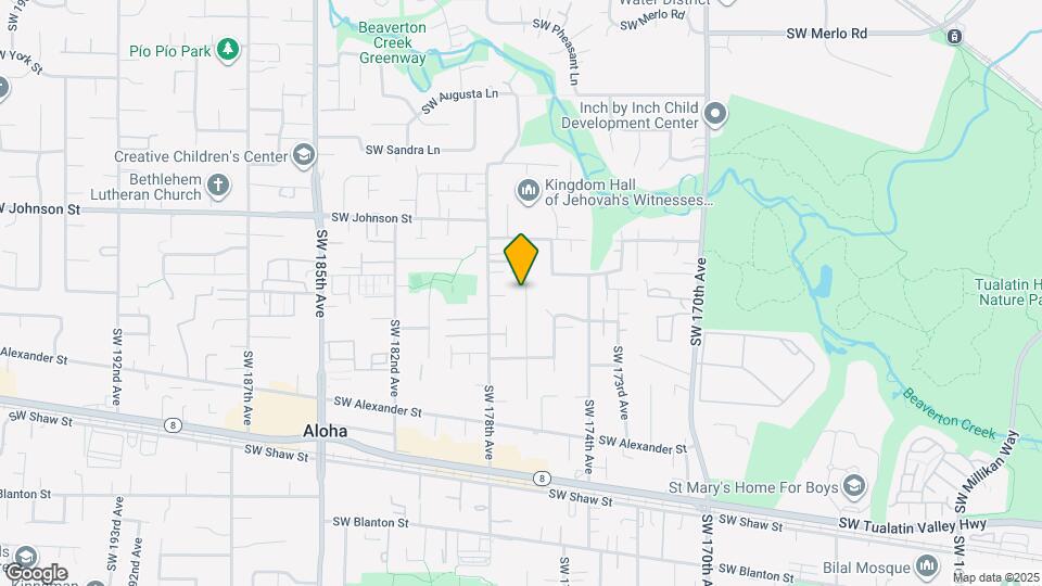 3007 SW 176th Ave Map and Location Details