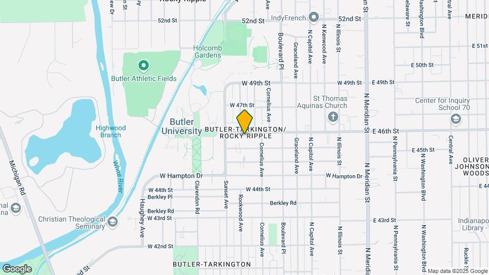 435 W 46th St Map and Location Details