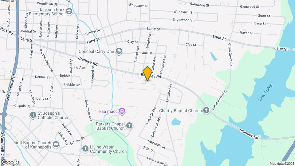 2151 Brantley Creek Dr Mapa y Detalles de la Ubicación