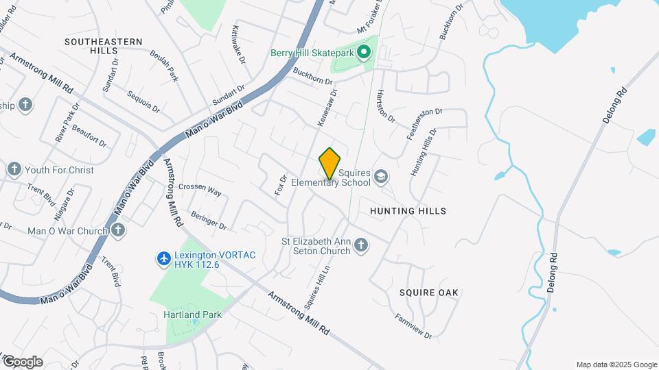 1729 Prairie Cir Map and Location Details