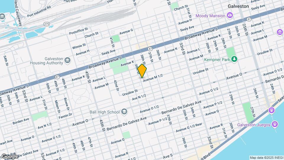3824 Avenue M 1/2 Map and Location Details
