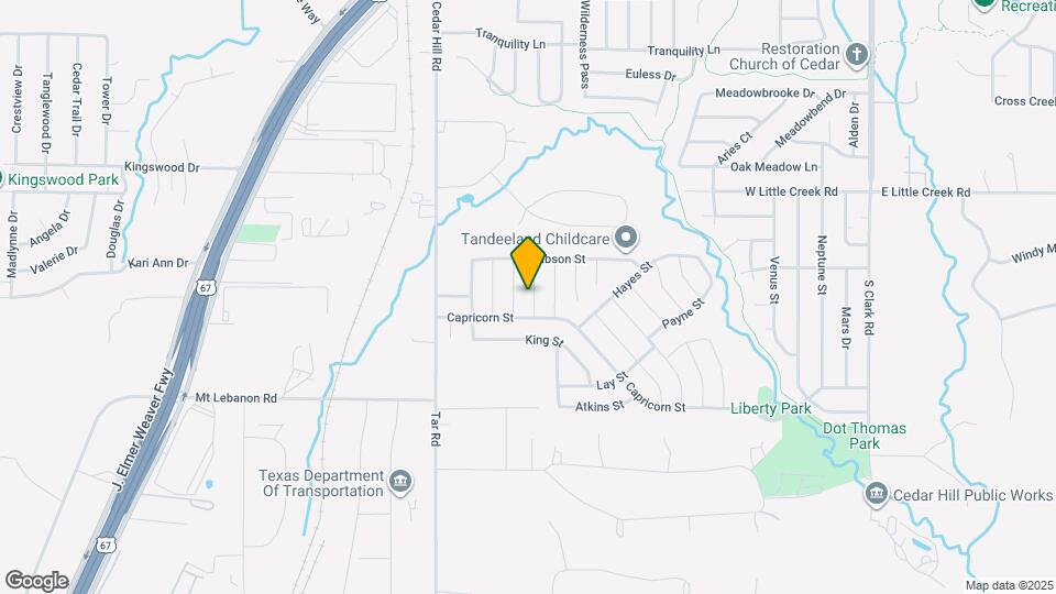 1225 McCary St Mapa y Detalles de la Ubicación