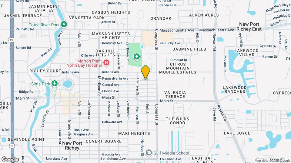 6439 Polk St Map and Location Details