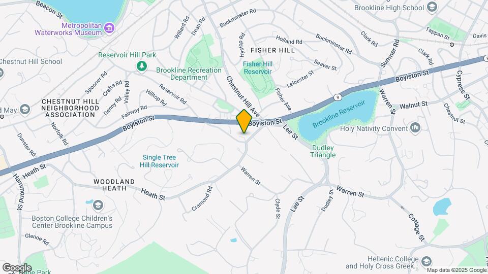 9 Reservoir Rd, Unit 1 Map and Location Details