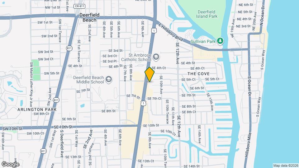 540 S Federal Hwy Map and Location Details