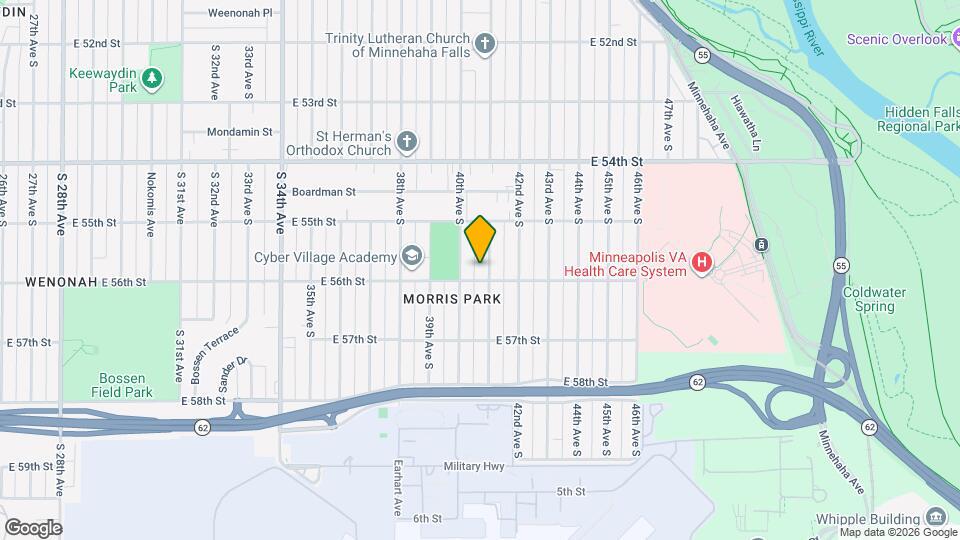 5548 41st Ave S Mapa y Detalles de la Ubicación