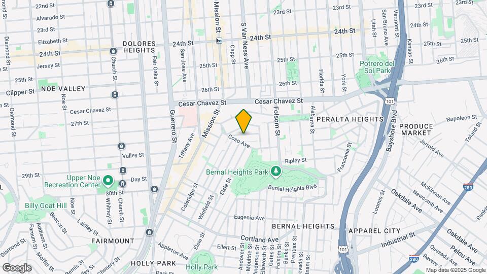 22 Montezuma St, Unit 22A Mapa y Detalles de la Ubicación