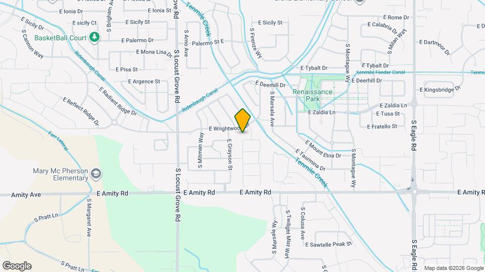 2038 E Lyra St Mapa y Detalles de la Ubicación