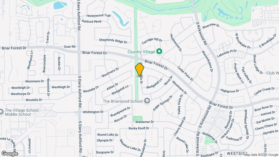 1606 Crystal Hills Dr Map and Location Details
