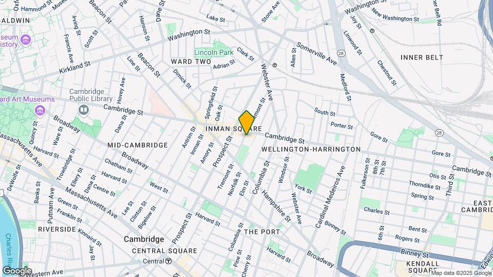 84 Tremont St, Unit 1 Mapa y Detalles de la Ubicación