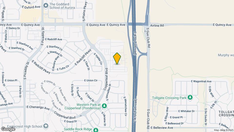 22831 E Stanford Ln Map and Location Details