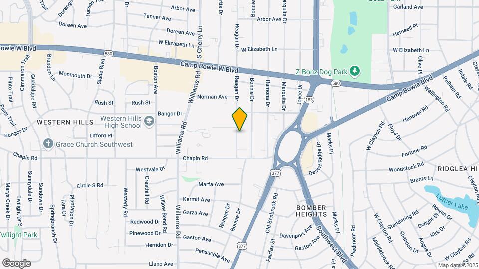 3709 Reagan Dr Map and Location Details