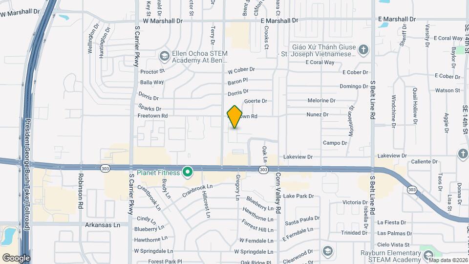 2228 Dana Dr Map and Location Details