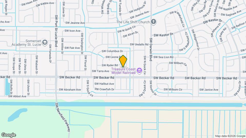 393 SW Tarra Ave Map and Location Details