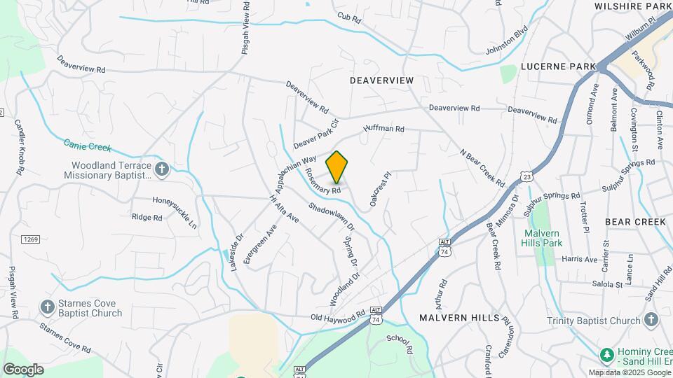 44 Rosemary Rd Map and Location Details