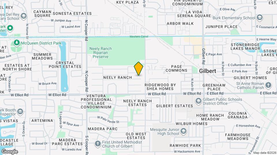 434 W Fabens Ln Map and Location Details
