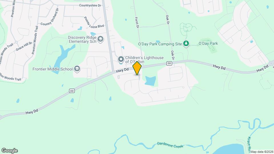 301 Quail Hollow Dr Map and Location Details