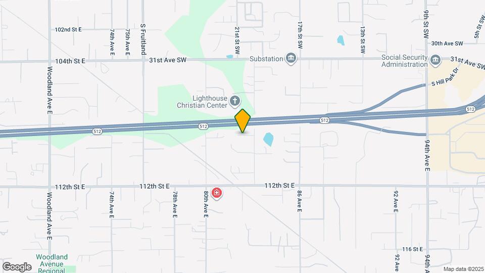 8114 109th St E Map and Location Details