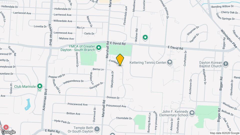 4761 Foxdale Dr Map and Location Details