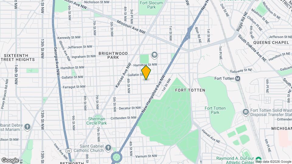 247 Farragut St NW Map and Location Details