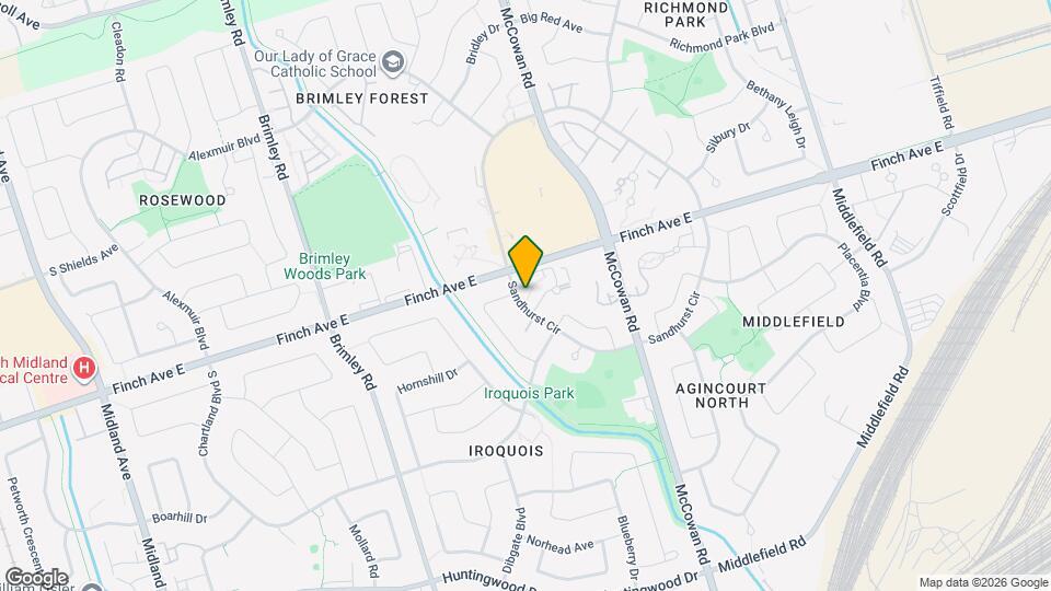17 Sandhurst Cir Map and Location Details