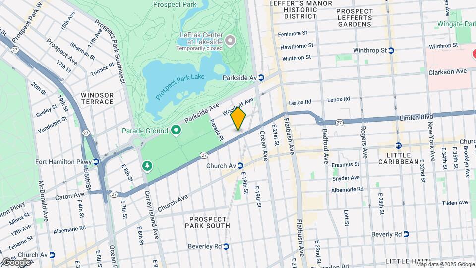 1745 Caton Ave Map and Location Details