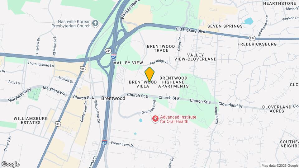 231 Glenstone Cir Map and Location Details