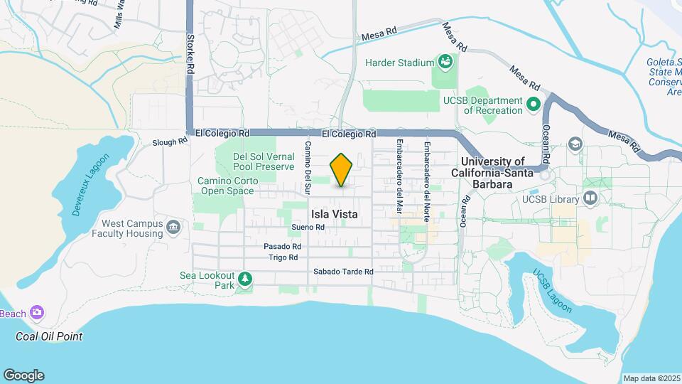 Isla Vista Map and Location Details