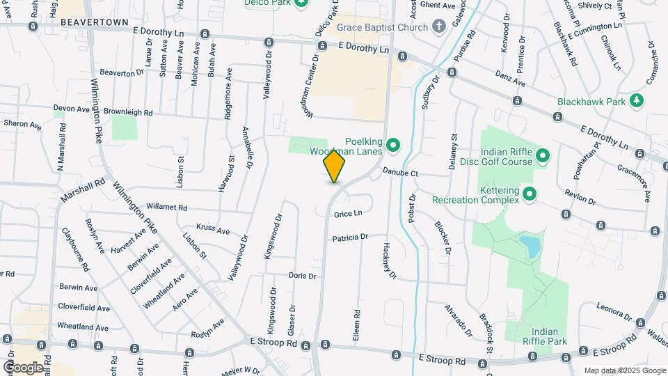 3401 Woodman Dr Map and Location Details