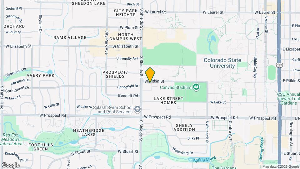 1305 Burton Ct Map and Location Details