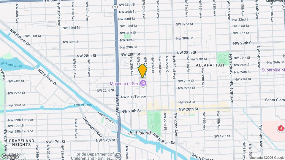 2431 NW 23rd St Map and Location Details