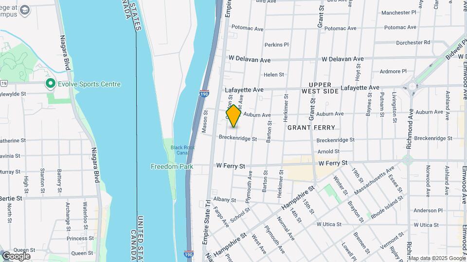 1000 West Ave Map and Location Details