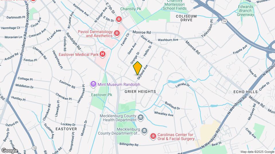 217 Skyland Ave Map and Location Details