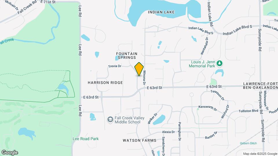 10011 Fountain Springs Ct Map and Location Details