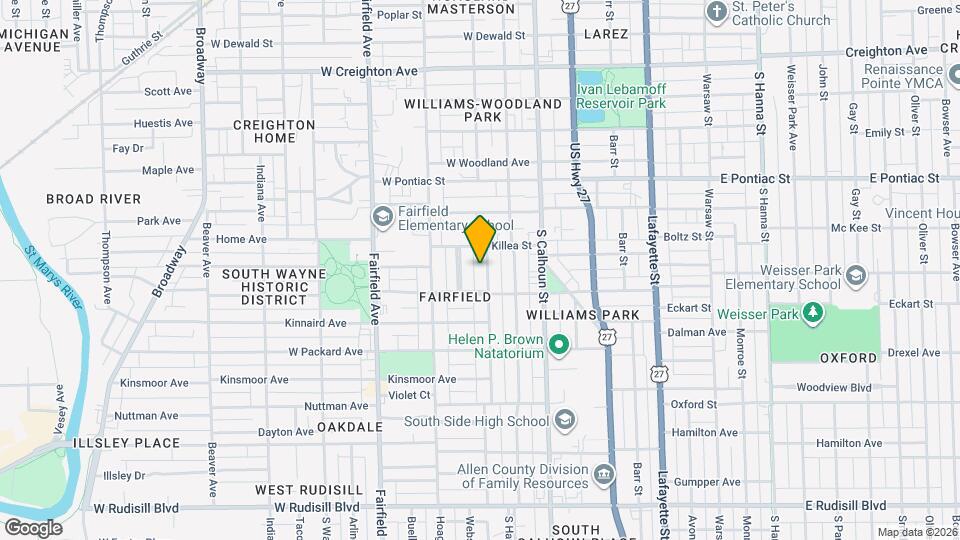3008 Webster St Map and Location Details