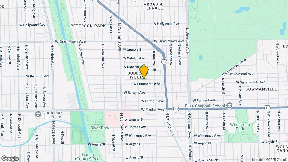 2636-2638 W Summerdale Ave Map and Location Details