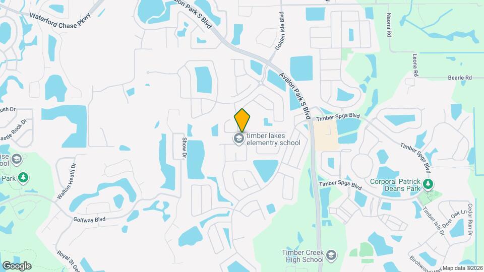 1612 Malon Bay Dr Map and Location Details