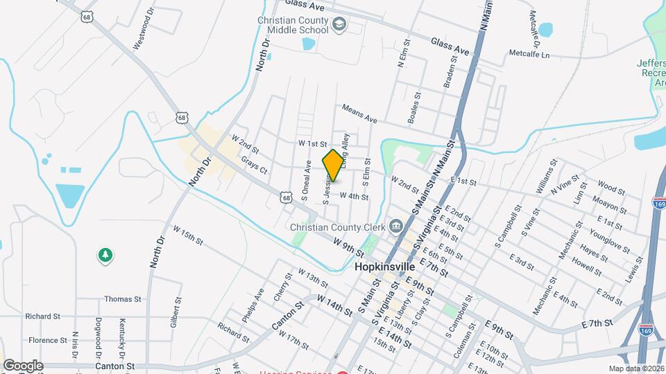 306 S Jessup Ave Map and Location Details