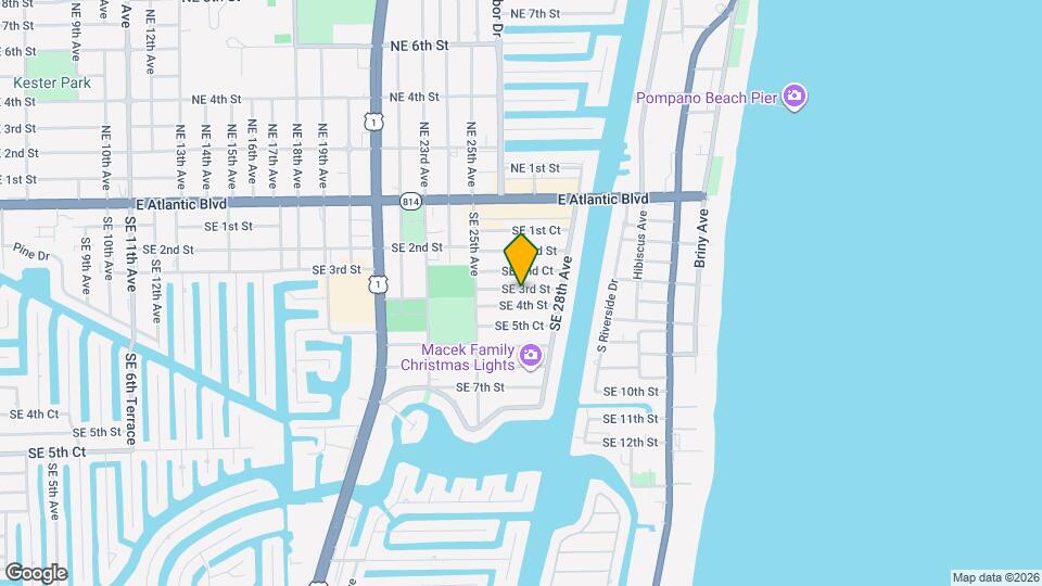 2640 SE 3rd St, Unit Front Map and Location Details