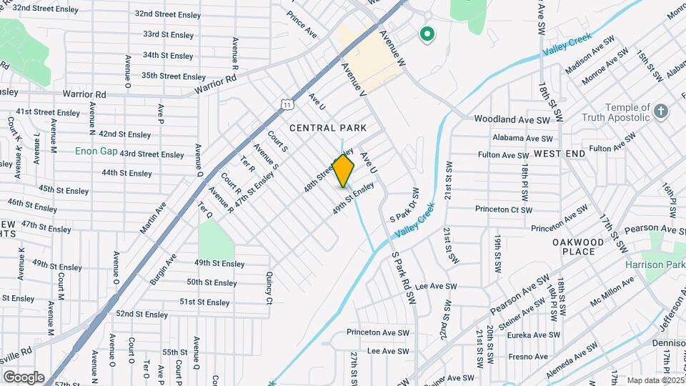 4836 TERRACE S Ter Map and Location Details