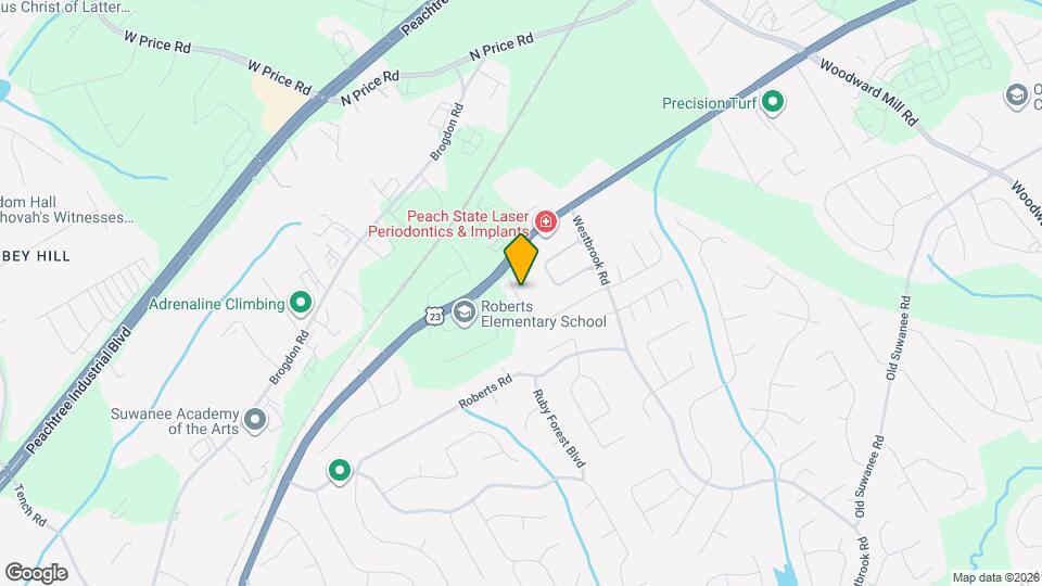 306 Creek Manor Way Map and Location Details