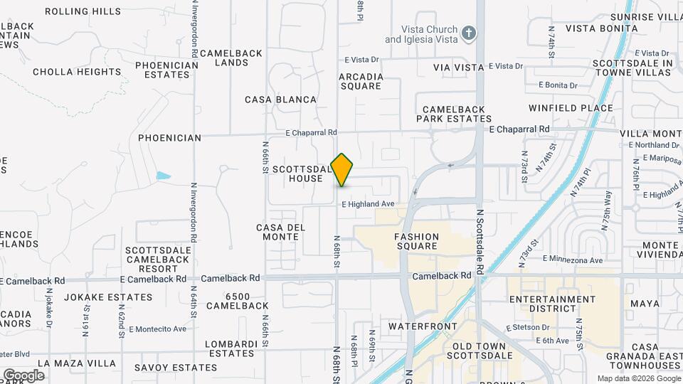 4715 N 68th St Map and Location Details